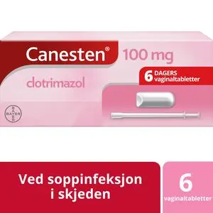 Canesten vaginaltabletter 100 mg