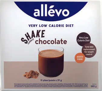 Allevo VLCD shake chocolate 15x39 g