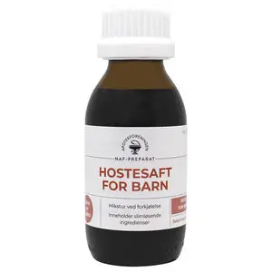 Hostesaft for barn NAF Mikstur 25 mg/ml/50 mg/ml