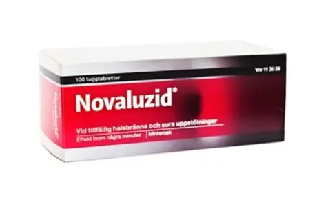 Novaluzid tyggetabletter