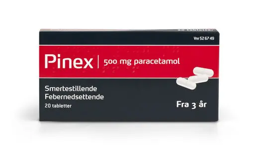 Pinex tabletter 500 mg