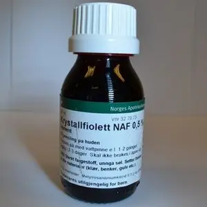 Krystallfiolett NAF Liniment 0,5 %