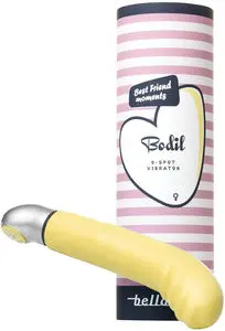 Belladot Bodil G-punkt vibrator gul