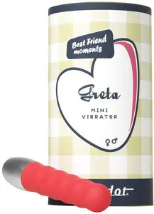 Belladot Greta mini vibrator rød