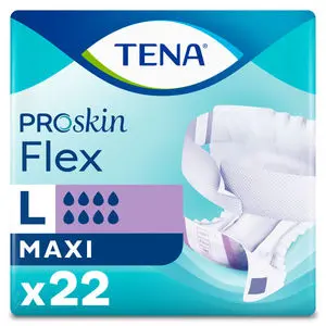 TENA Flex Maxi beltebleie L 22 stk
