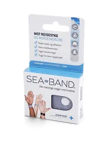 Sea-Band akupressurarmbånd mot reisesyke og kvalme 1 stk