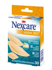 Nexcare Active 360 plaster 30 strips