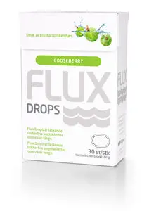 Flux Drops sugetabletter stikkelsbær 30 stk