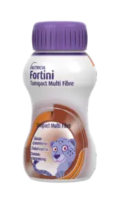 Fortini Compact MultiFibre næringsdrikk sjokolade/karamell 4x125 ml