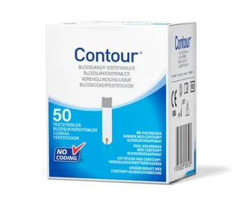 Contour teststrimler 50 stk