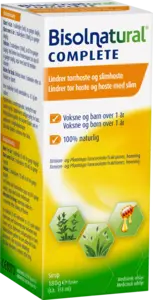 Bisolnatural Complete hostesirup 180 g 