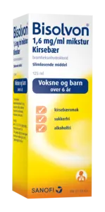Bisolvon Mikstur med kirsebærsmak 1,6 mg/ml