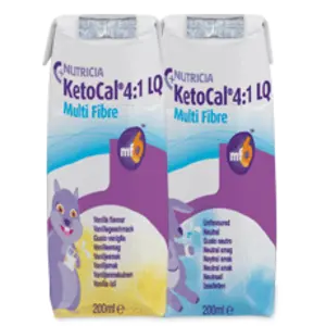 Ketocal 4:1 LQ spesialernæring flytende vanilje 32x200 ml