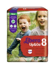 Libero UP&GO 8 buksebleie / 19-30kg 16 stk