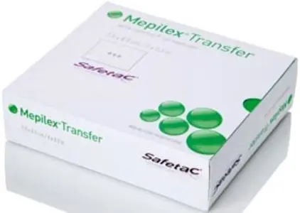 Mepilex Transfer sårkontaktlag 7,5x8,5cm 5 stk