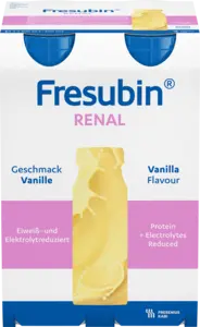 Fresubin Renal Vanilje næringsdrikke 4x200 ml