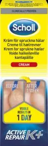 Scholl Active Repair K+ krem for sprukne hæler 60 ml 