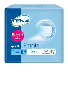 TENA Pants Plus Bariatri buksebleie str. XXL 12 stk
