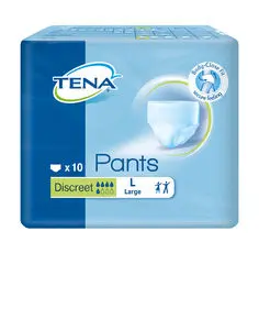 TENA Pants Discreet buksebleie str. L 10 stk