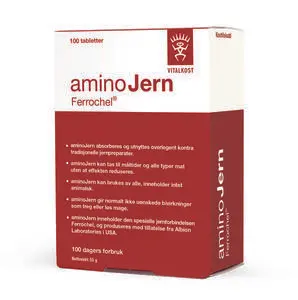 Amino jern 100 tabletter