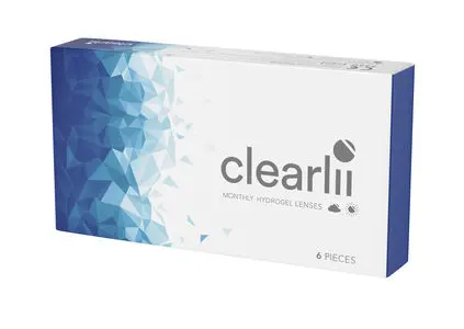 Clearlii Hydrogel månedslinser 6 stk -1.00