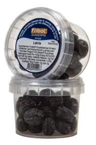 Fribol sukkerfrie drops med Lakris 65 g 