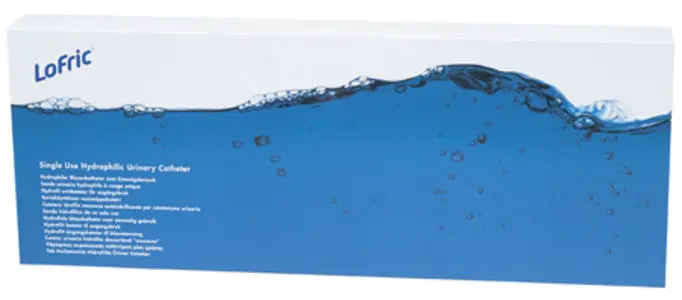 Lofric Nelaton 40 cm CH14 kateter til menn 30 stk