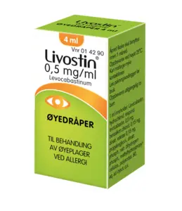 Livostin øyedråper 0,5 mg/ml