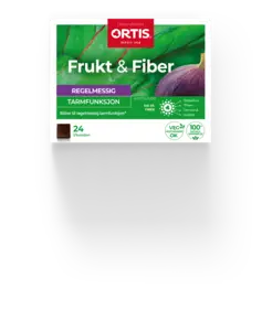 Frukt & Fiber tyggetabletter 24 stk