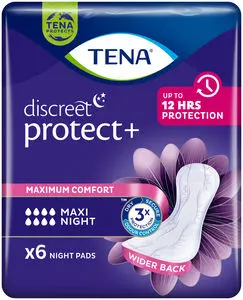TENA Discreet Maxi Night nattbind 6 stk