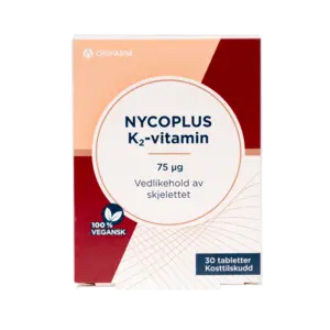 Nycoplus K2-vitamin Tab 75 mikrog 30 tabletter