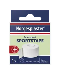 Norgesplaster Scansport sportstape 38mmx10m 1 stk