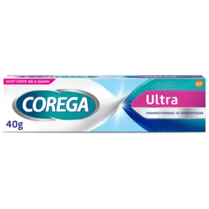 Corega Ultra kremfestemiddel til tannproteser 40g