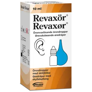 Revaxør m/ballong til øreskylling 10 ml
