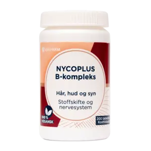 Nycoplus vitamin B -kompleks 200 tabletter