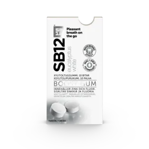 SB12 Boost Eucalyptus White tyggegummi 10 stk
