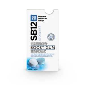 SB12 Boost Strong Mint tyggegummi 10 stk