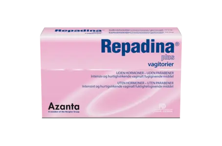 Repadina Plus Vagitorier 10 stk