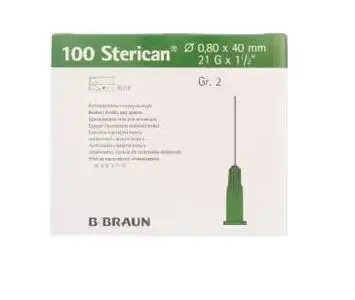 Sterican Kanyle 0,80x40 grønn 100 stk