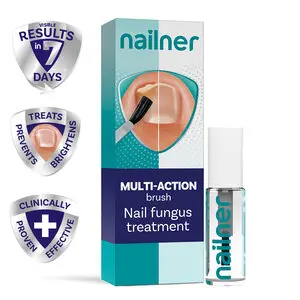 Nailner 2-i-1 Pensel mot neglesopp 5 ml