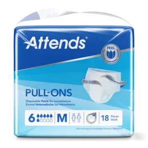 Attends Pull-Ons 6 M 18 stk