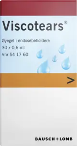 Viscotears Øyegel 2 mg/g