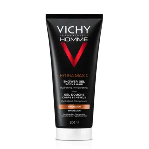 Vichy Homme Hydra Mag C dusjgelé til hår/kropp, 200ml