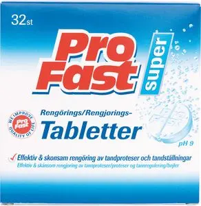 ProFast Rengjøringstabletter 32 stk