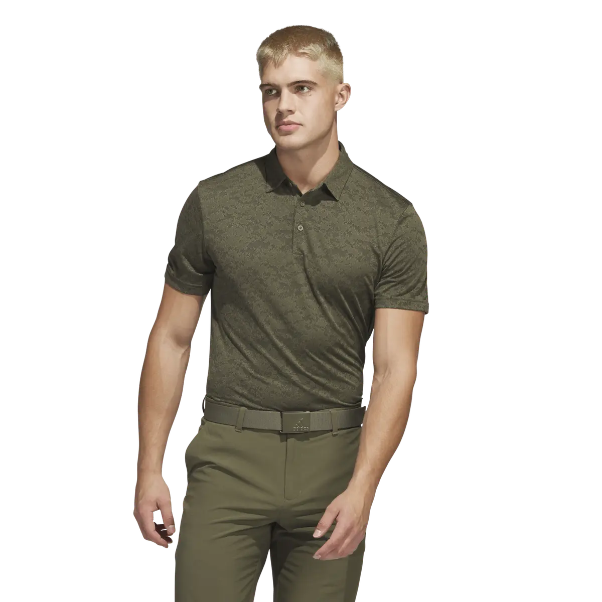 Textured Jacquard Polo, golf-pique, herre