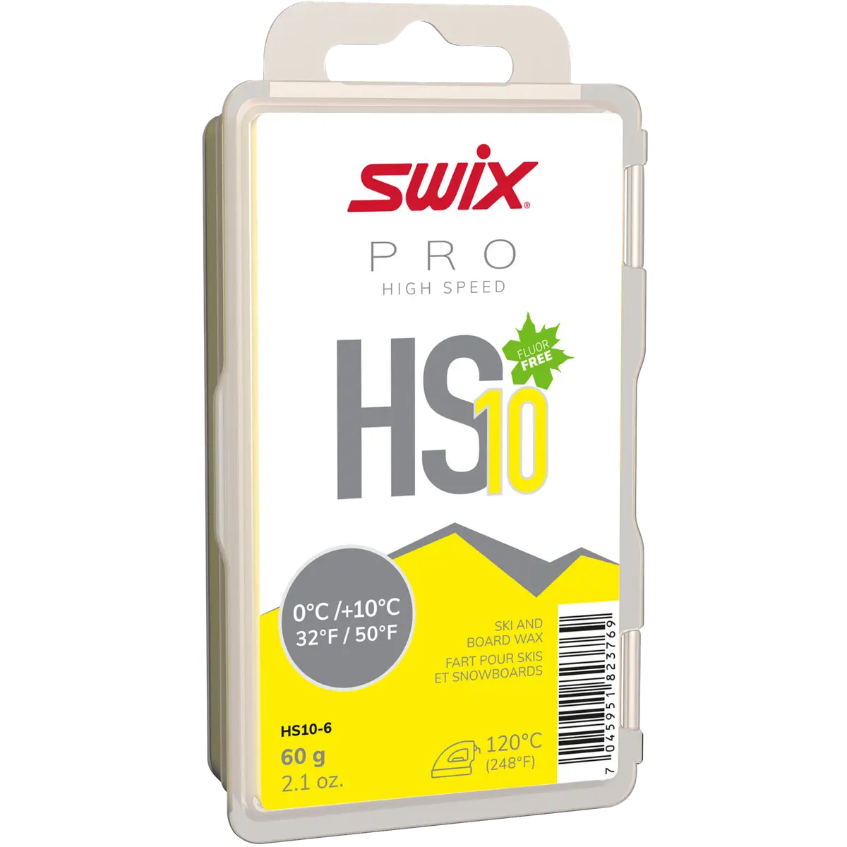Glider HS10 Yellow, 0°C/+10°C, 60g 24/25, 0°C/+10°C, 60g 25/26, glider