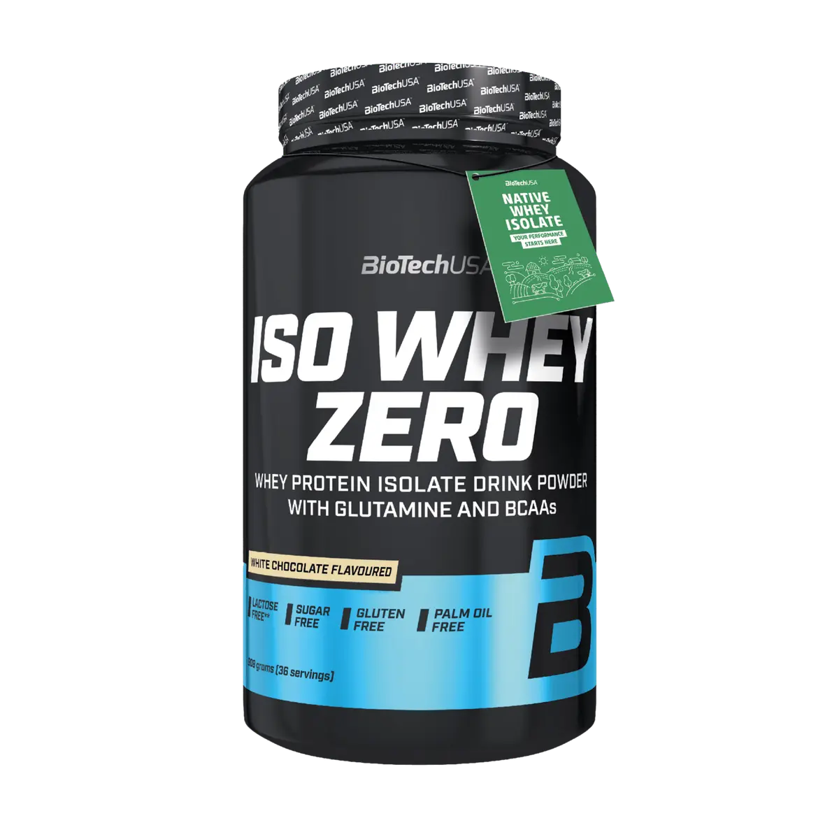 Iso Whey Zero 908g White chocolate, proteinpulver