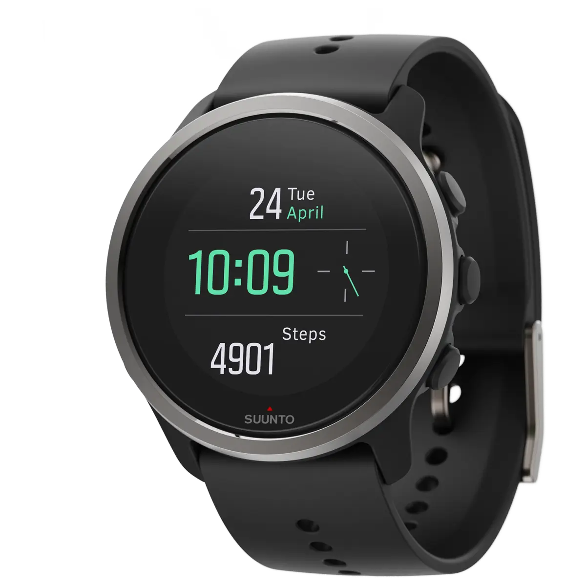 5 Peak Black, multisportklokke