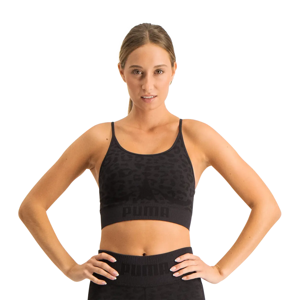 Low Impact FormKnit Seamless Long Line Bra, sports-BH dame