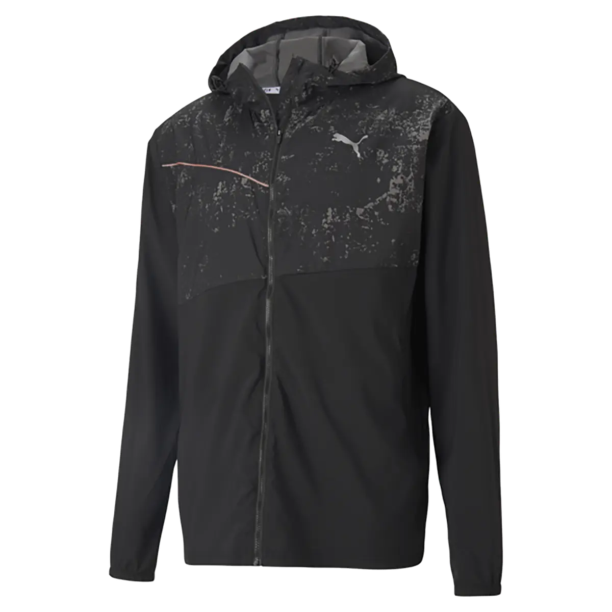 Run Graphic Hooded Jacket, løpejakke herre